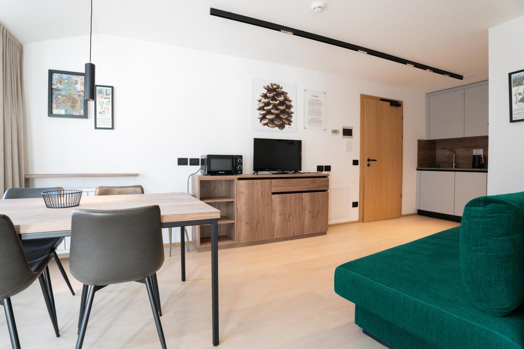 Wachtler Dolomite Apartments Innichen Rum bild